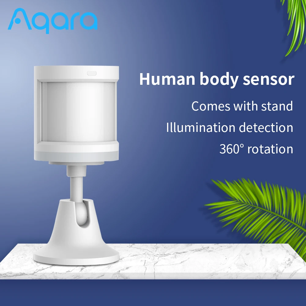 

2/5pcs Aqara Sensor Smart Human Body Sensor ZigBee Motion Security Wireless Sensor Smart Home Work for Homekit/Mi Home