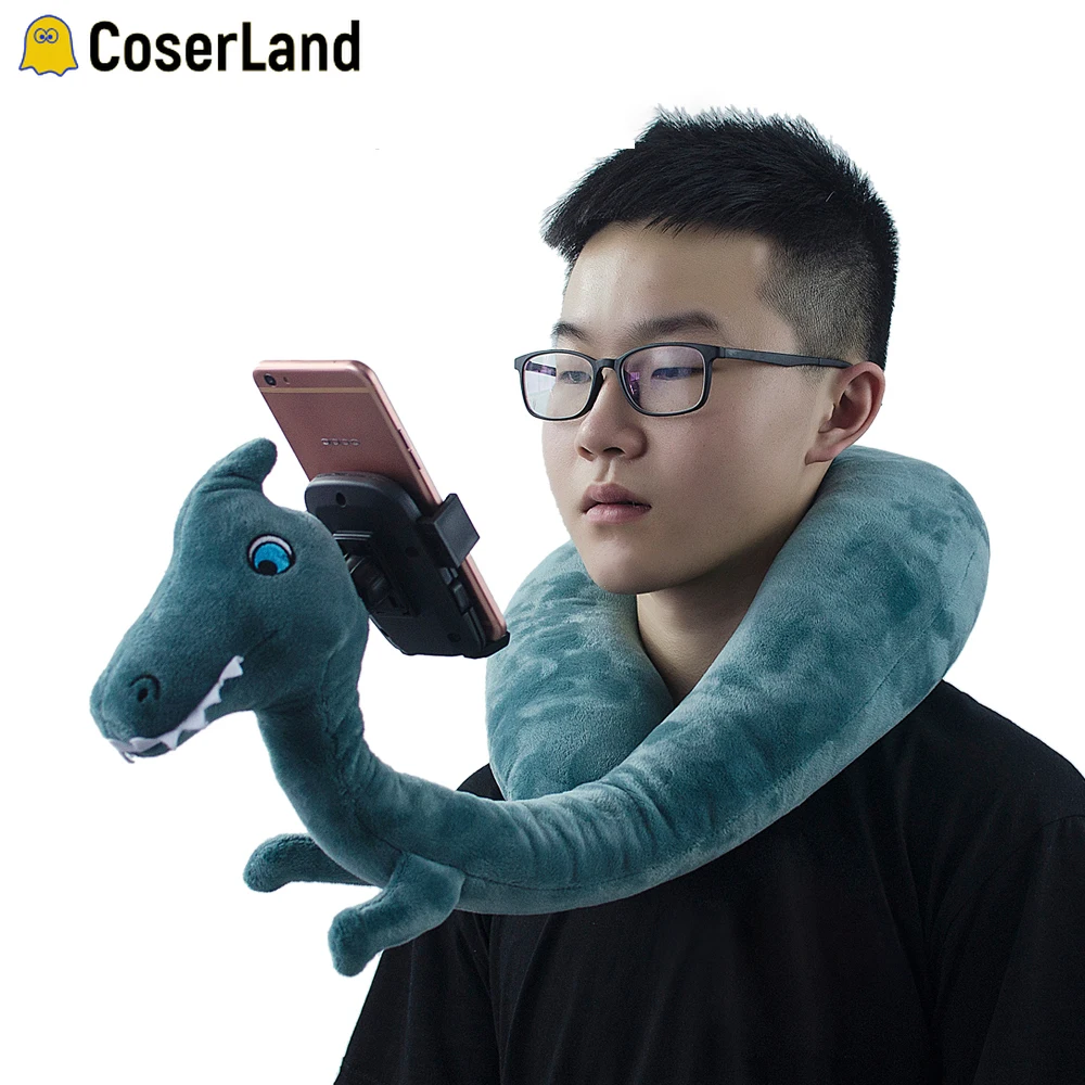 Coserland 2020 новый держатель для телефона на шею Многофункциональный динозавр