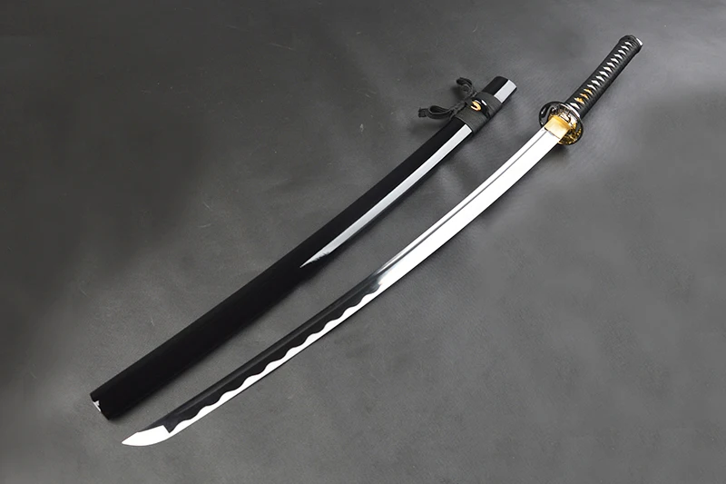 Bushido ручная работа катаны мечи катаны Самурайские японские мечи острая Катана металлические поделки Сплав tsuba синтетическая кожа