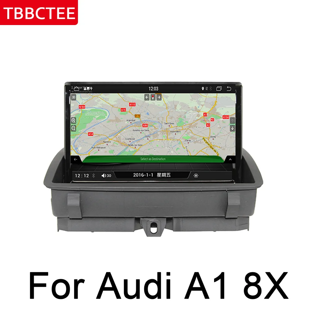 Автомагнитола для Audi A1 8X 2011 ~ 2015 MMI GPS Android мультимедийный плеер навигация AUX стерео
