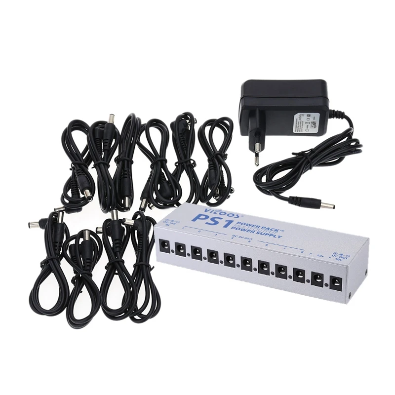 Гитарная педаль электропитания гитарный эффект многоканальный Рабочий стол