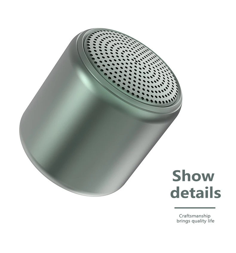 Наушники-вкладыши TWS с Портативный Bluetooth Динамик s мини Беспроводной Колонка