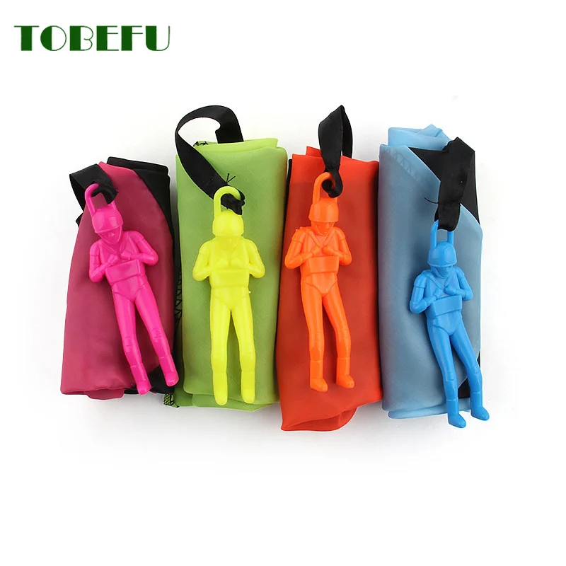 Мини солдат TOBEFU бросающий руки парашют уличные забавные спортивные и