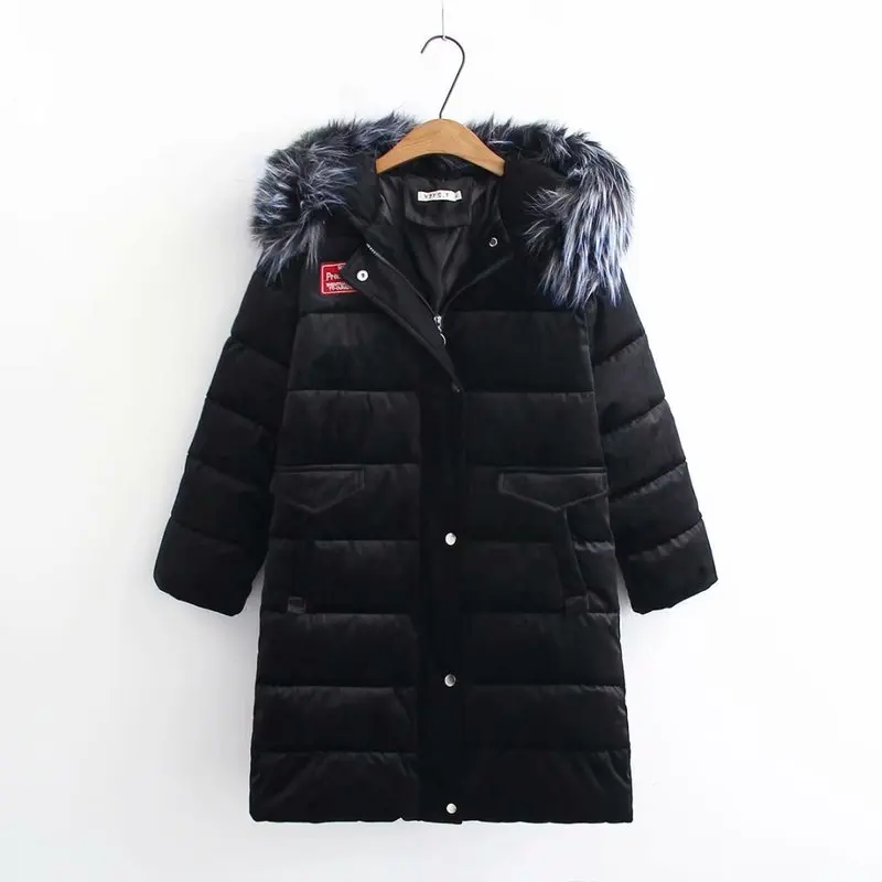 Новинка 2020 пальто большого размера толстая зимняя куртка Женское с капюшоном и
