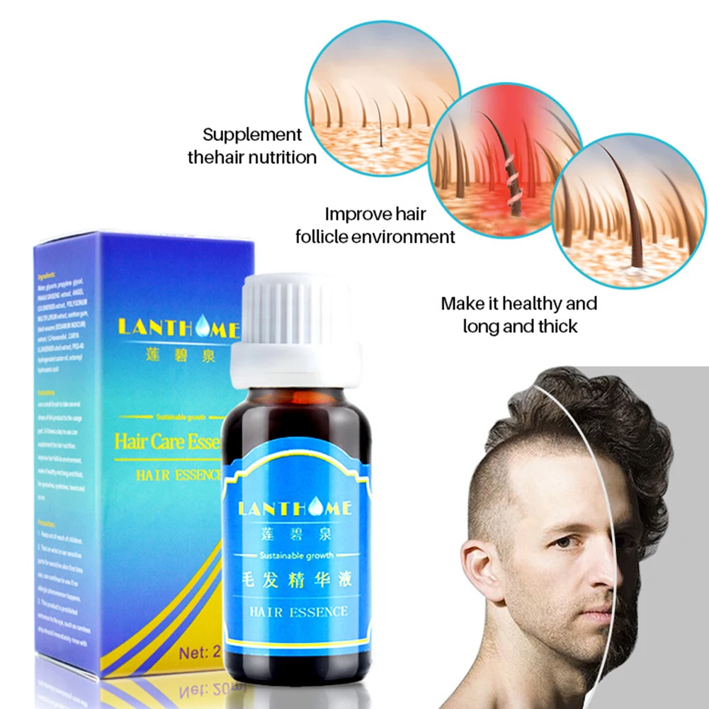 Органический экстракт масла для роста волос бороды бровей жидкая увлажняющая