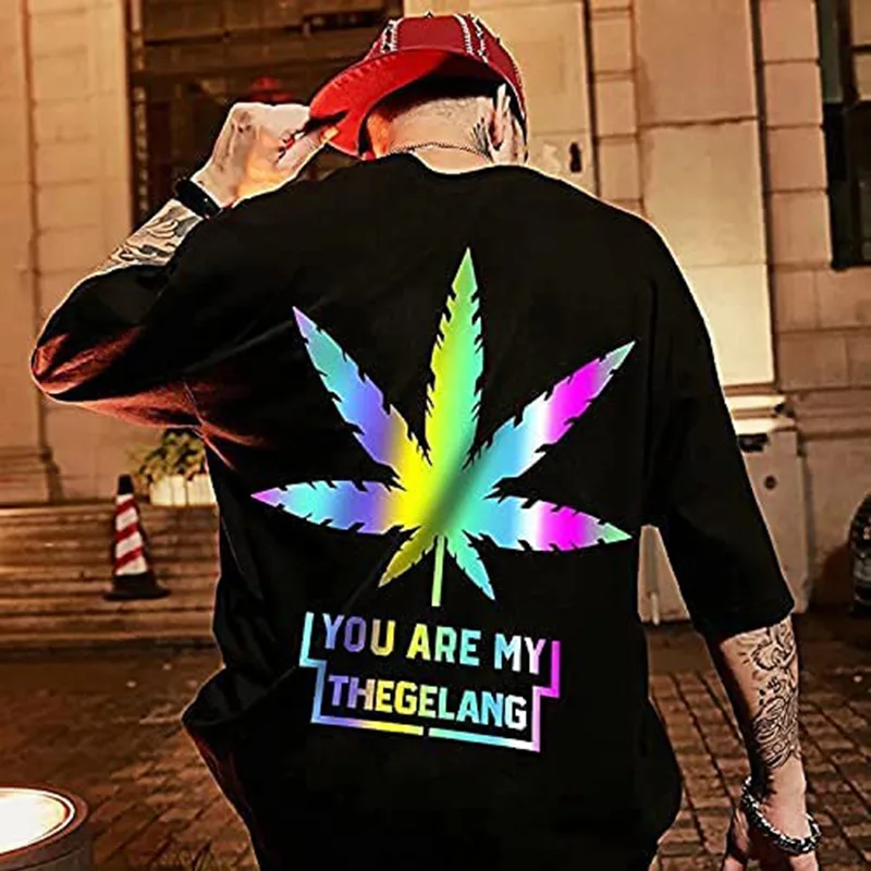 Отражающий Радужный виниловый отражатель для футболок | Дом и сад