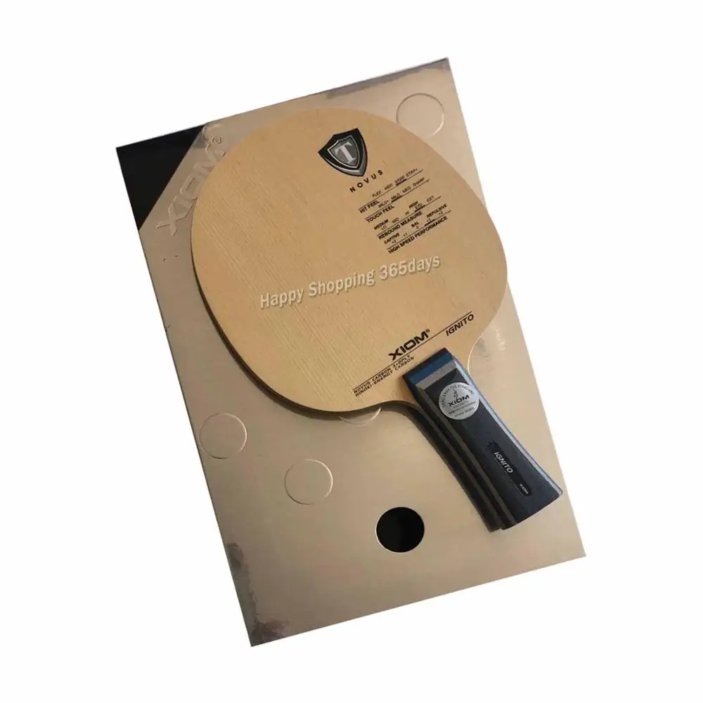 Оригинальные ракетки XIOM IGNITO для настольного тенниса спортивные внутренние из