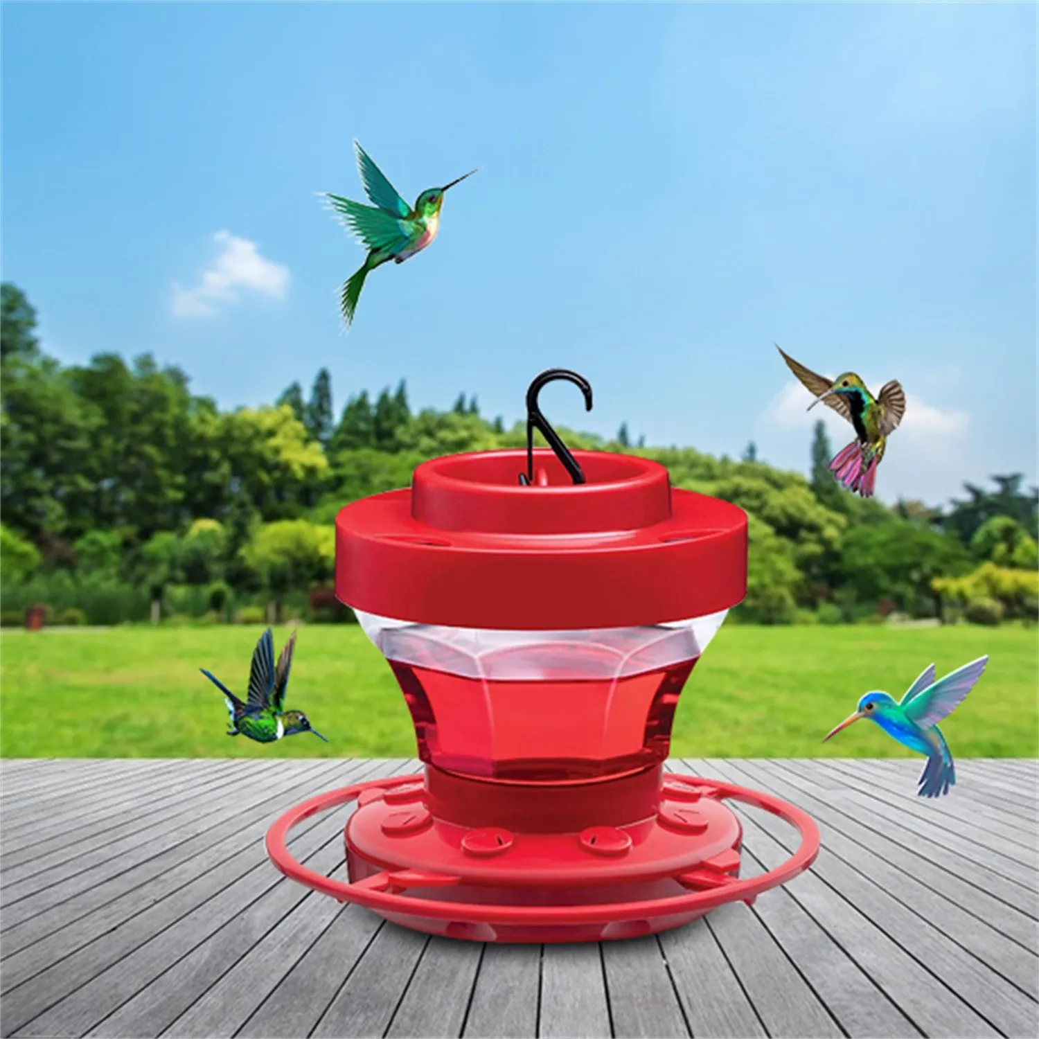

Bird Supplies Outdoor Bird Feeder Wild Bird Feeder Hanging Garden Yard Outside Decoration Bird Food Distributor Easy Cleaning