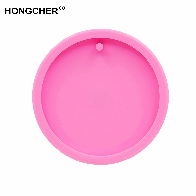 Новая круглая форма Европейская и американская мода кулон прессформа кольцо для