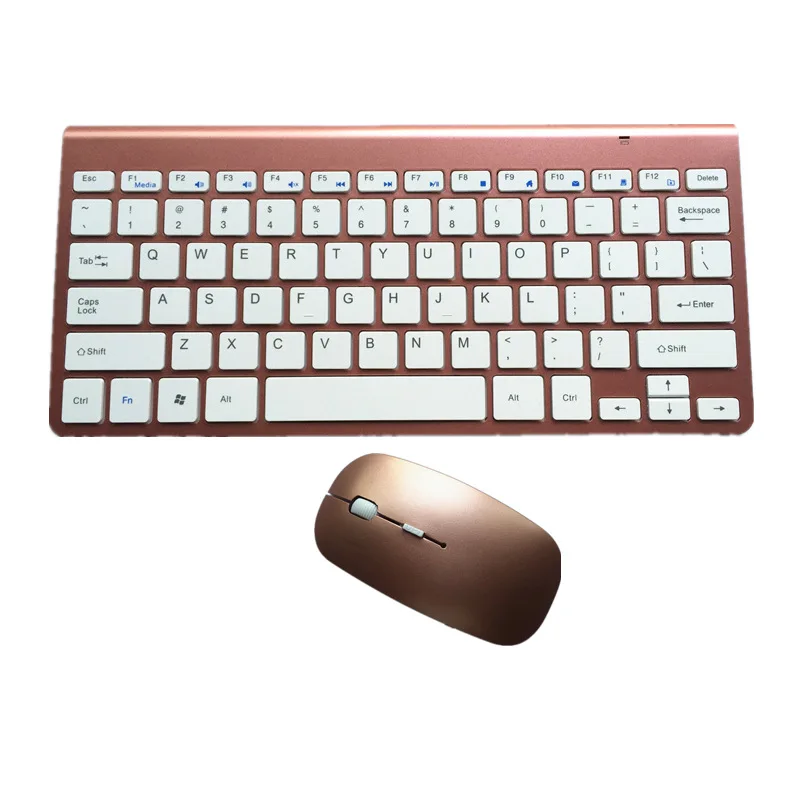 Портативный Беспроводной клавиатура на русском и набор мыши для Mac ноутбука