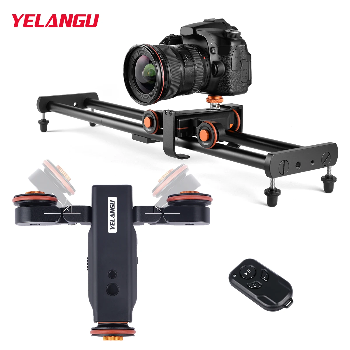 Câmera de Vídeo Slider para Canon Autodolly Motor Elétrico Pista Nikon Sony Dslr Iphone12 13 Xiaomi Yelangu L4x