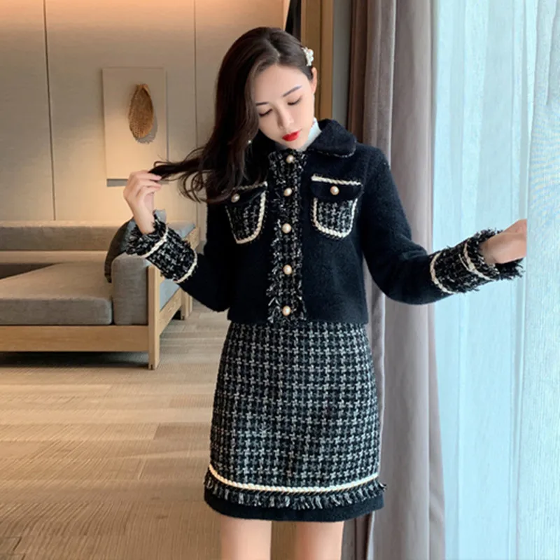 Модель последних модных показов Дизайнерские леди комплект из 2 частей Грейс