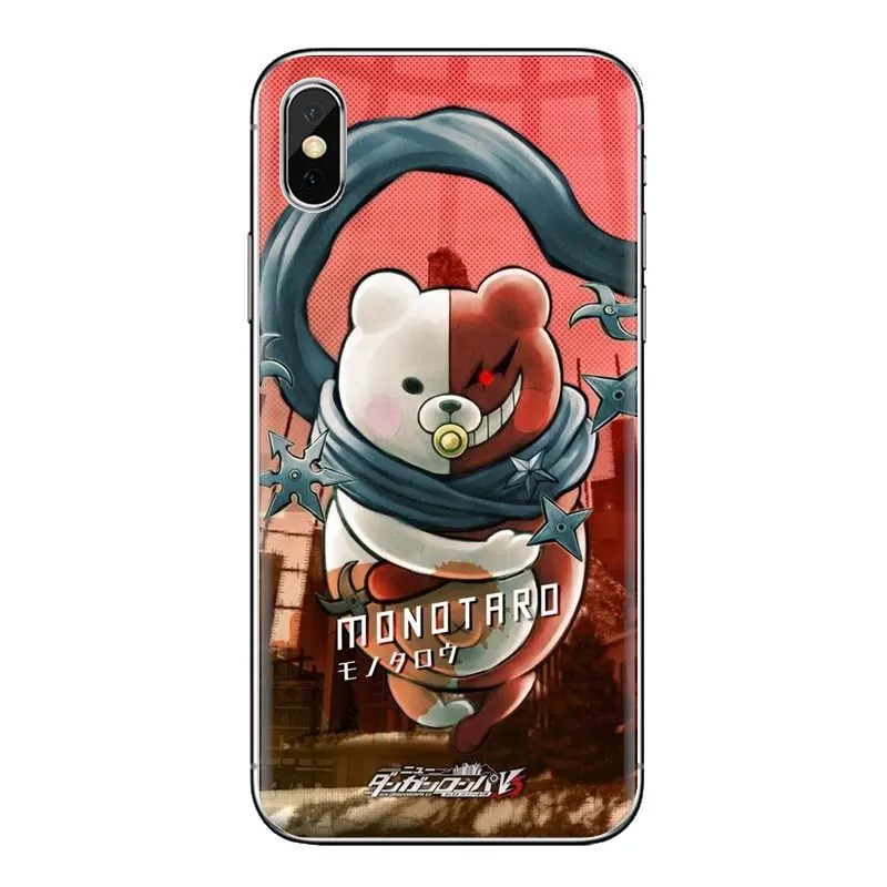 Сотовый Чехол для телефона под названием Kumamon Danganronpa Монокума huawei Honor 7X V10 6C V9 6A