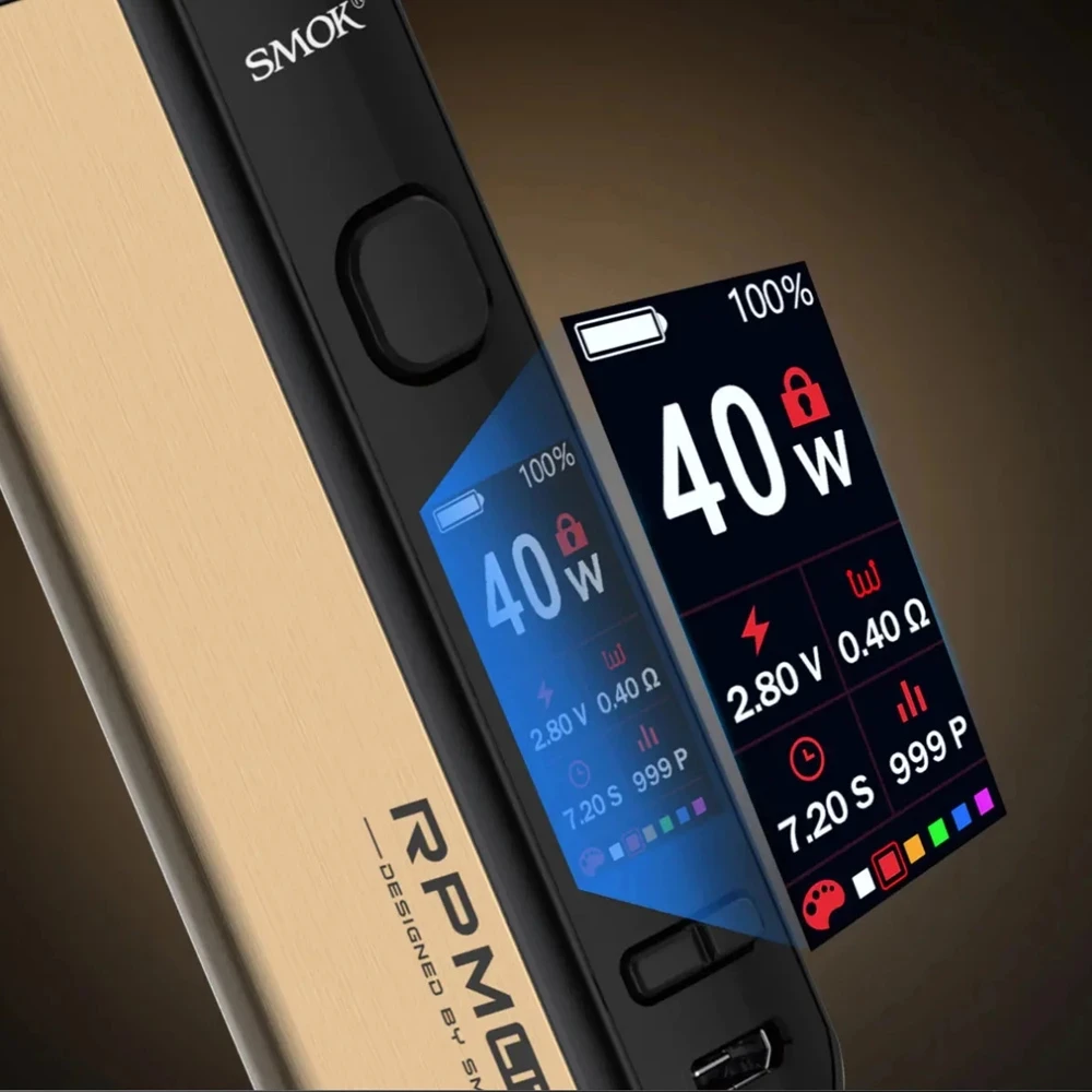 Оригинальный набор SMOK RPM LITE с батареей 1250 мАч электронная сигарета испаритель