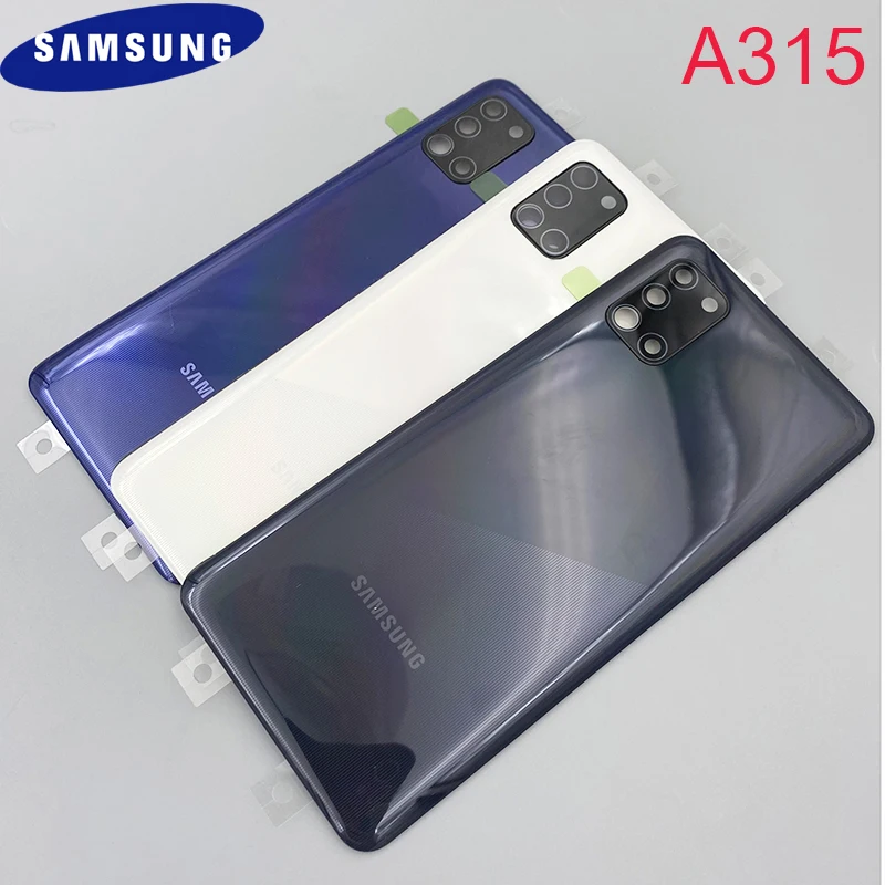 Оригинальная стеклянная задняя крышка батарейного отсека Samsung Galaxy A31 A51 корпус