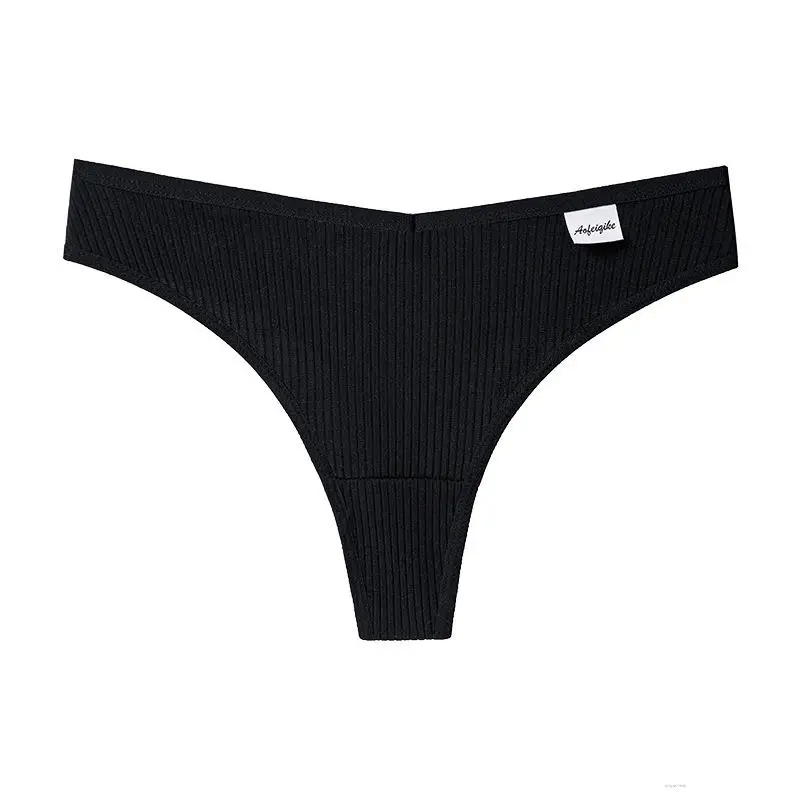 

G Strings Thongs Cotton Underwear Women Comfortable Casual T Back Female Solid Color Low Waist Panties Intimate Sexy Lingerie