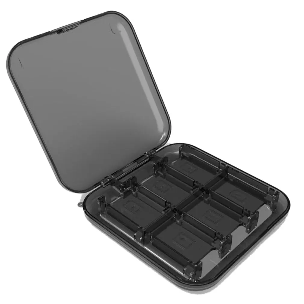 Изысканно разработанный прочный Чехол для игровых карт MoKo Nintendo Switch PC Hard Shell Box с 12