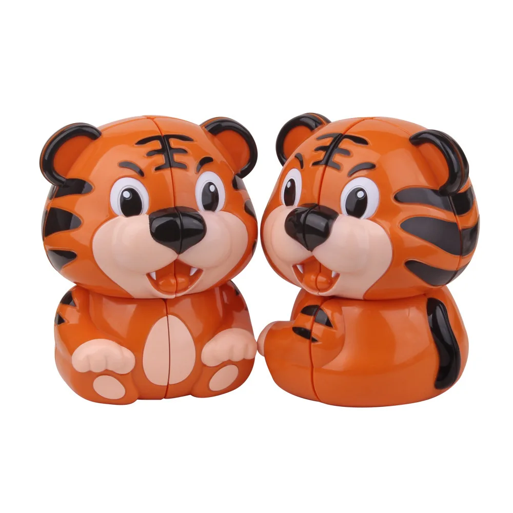 кубик рубика 2 на 2x2 куб панда Тигр Волшебная стресс Cube Игрушка каваи головоломки