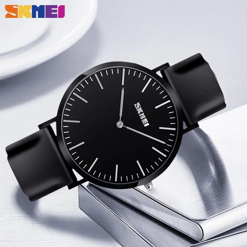 

SKMEI Women Mens Watches Luxury Brand Casual Couple Wristwatches Ladies Man Waterproof Watch For Lover relogio feminino 9179