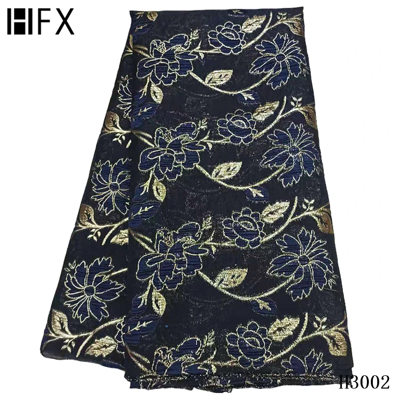 HFX нигерийская кружевная ткань 2020 Высокое качество Африканский французский Тюль