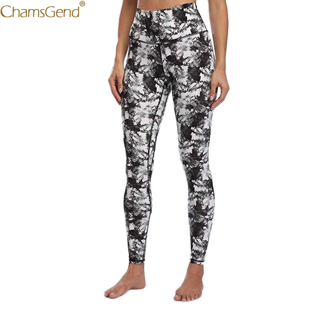 Женские Штаны Для Йоги компрессионные эластичные спортивные Леггинсы для