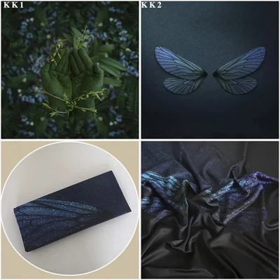 Double sided L Двухсторонний тканевый фон для фотосъемки новорожденных, реквизит для детской фотосессии, имитация пола, тканевый фон для фотосъемки - Цвет: Double sided L