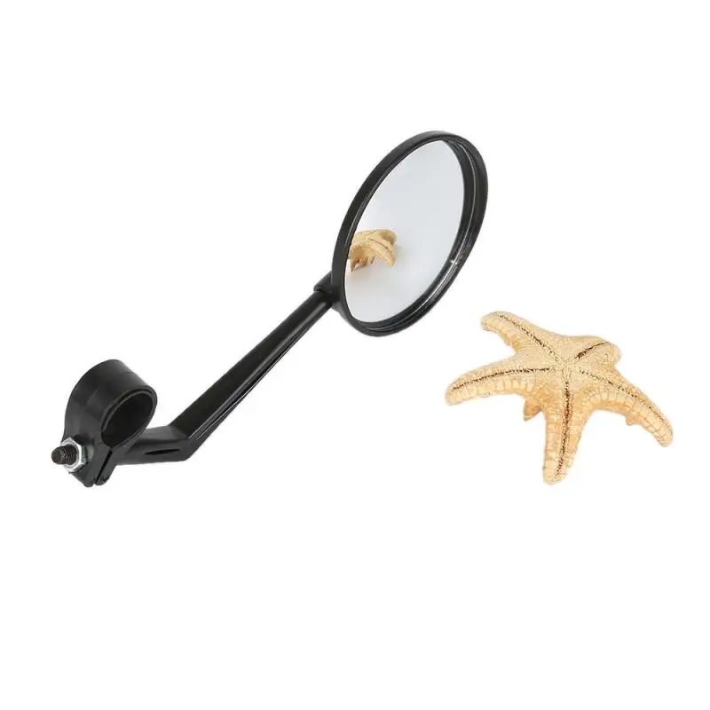 

1Pc Mirrors & Accessories Motorcycle Parts Universal Black Motorcycle Bicycle 7/8" 22-25mm Bar End Side Rearview Mirror Side