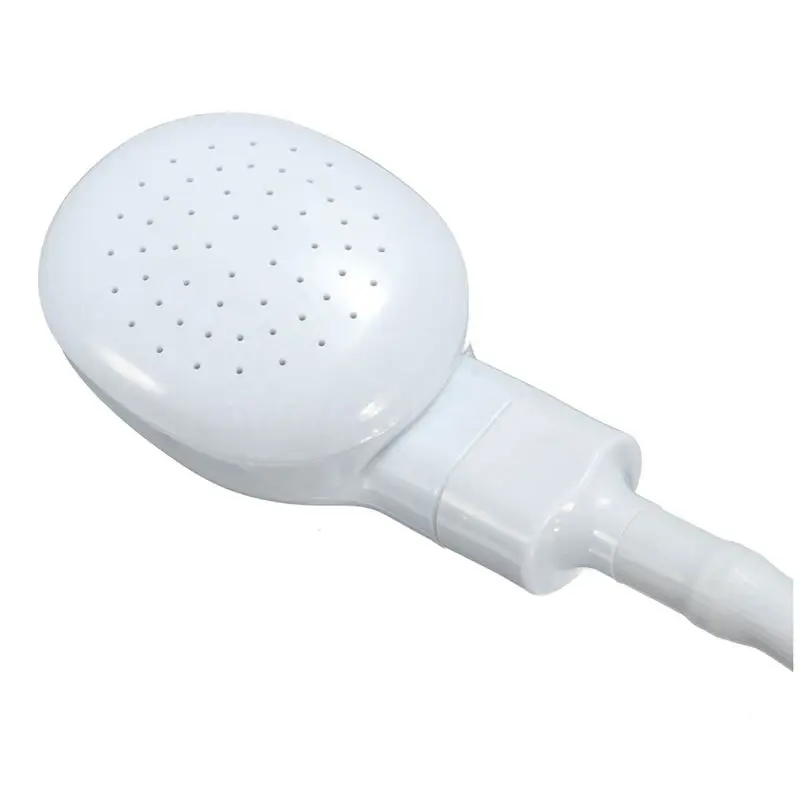 Белый душ для волос насадка распыления воды шланг трубка ванная комната шампунь