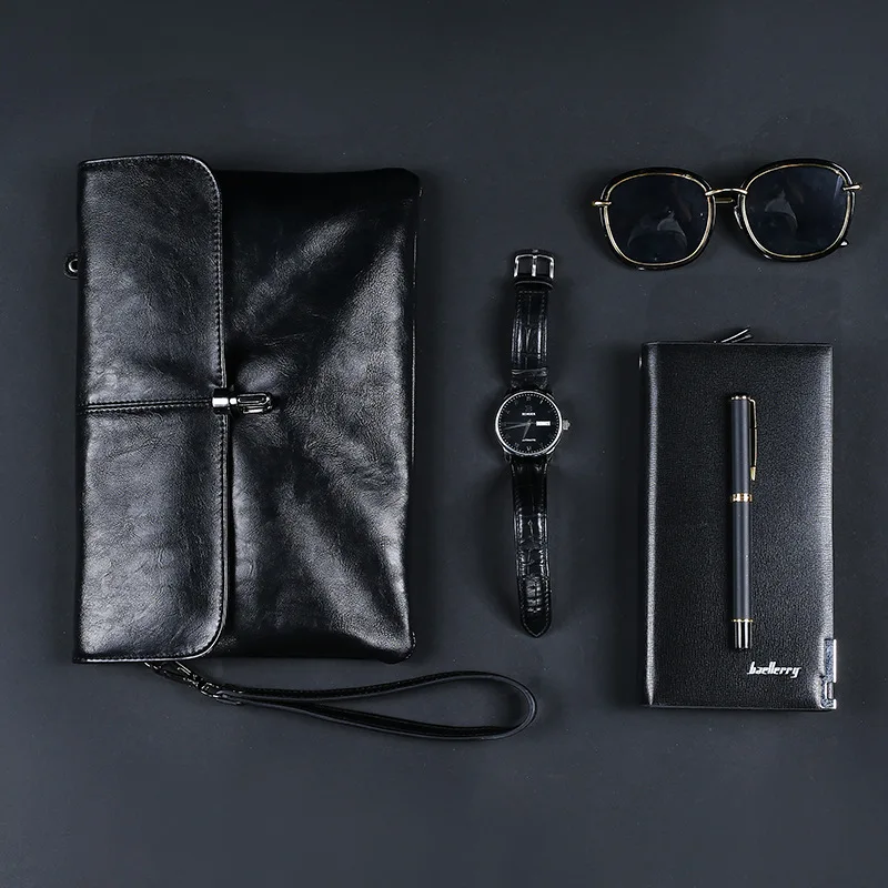 Новый стиль мужской клатч модная сумка на запястье корейский стильная мужская |