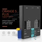 Программатор ECU V1.35 Orange5 PLus, универсальный программатор с USB-адаптером, полный комплект, оранжевый 5 цветов, английский и русский языки