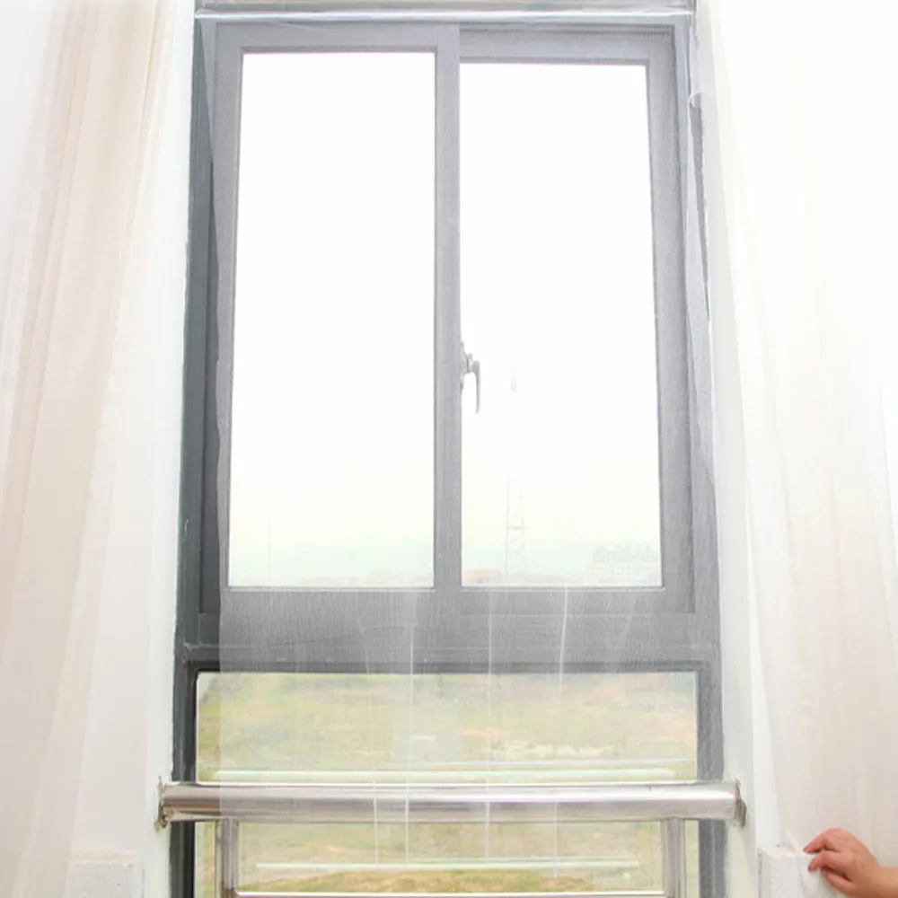 

DIY Anti-mosquito Netting Insect Screen Window Netting Kit Fly Bug Wasp Mosquito Moustiquaire Fenetre Summer Household Items