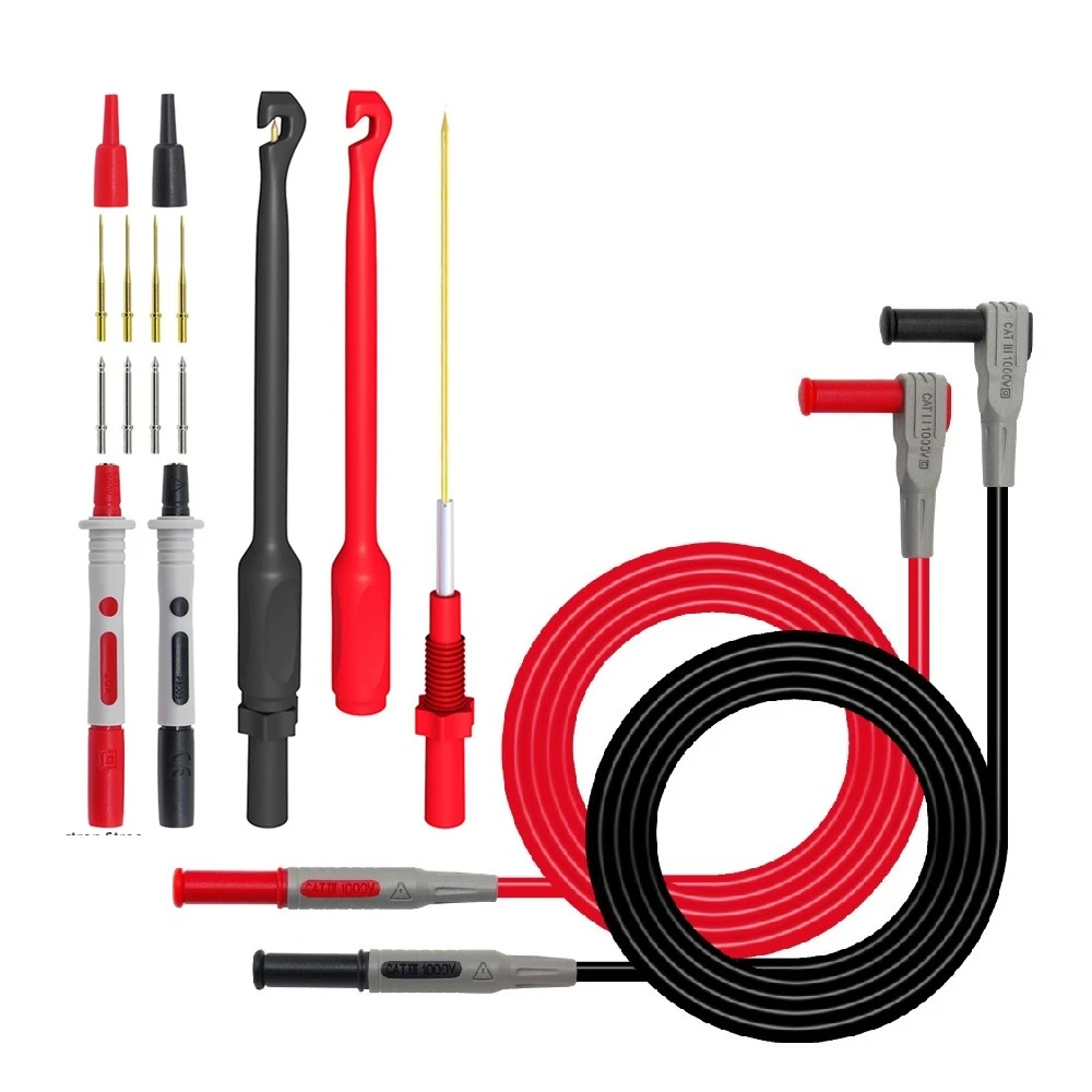 

Тестовые щупы Cleqee P1033B, щупы для прокола, 4 мм, вилка типа банан