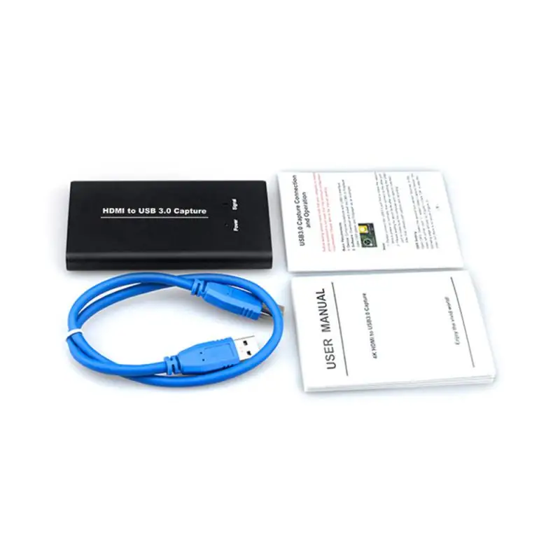 Карта видеозахвата 4K 60 Гц 1080P HD USB3.0 HDMI с поддержкой на USB|USB-хабы| |