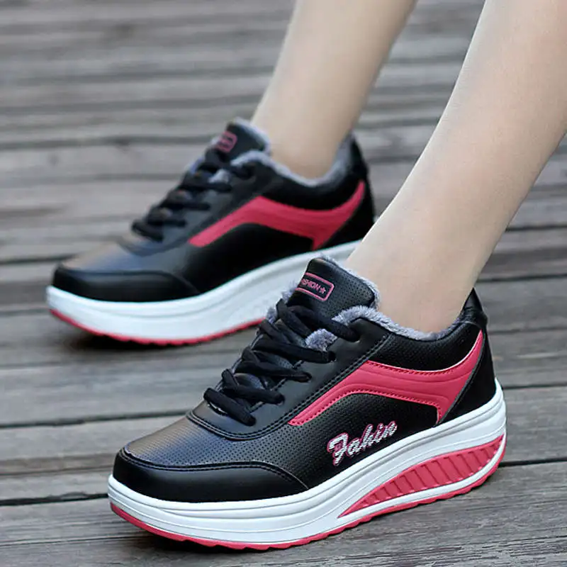 

Women's Sport Shoes Exercises Black Running Shoes Footwears Sports Sneakers For Women Zapatillaas Sneakers Without Laces Tennis
