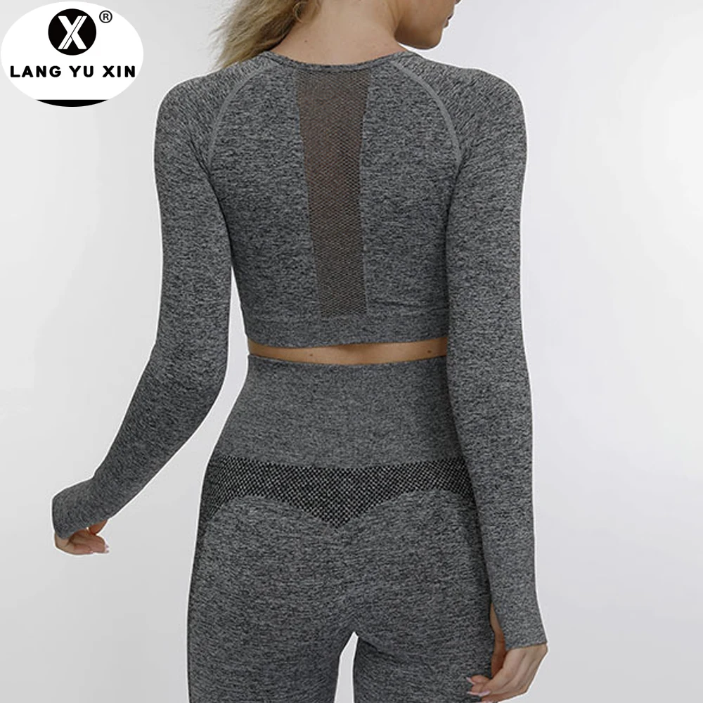 Новинка Женский комплект для фитнеса и йоги леггинсы с высокой талией