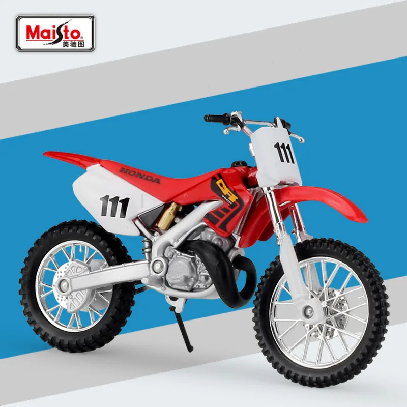 Модель мотоцикла Maisto 1:18 литая под давлением модель Honda XR400R Supercross изящная