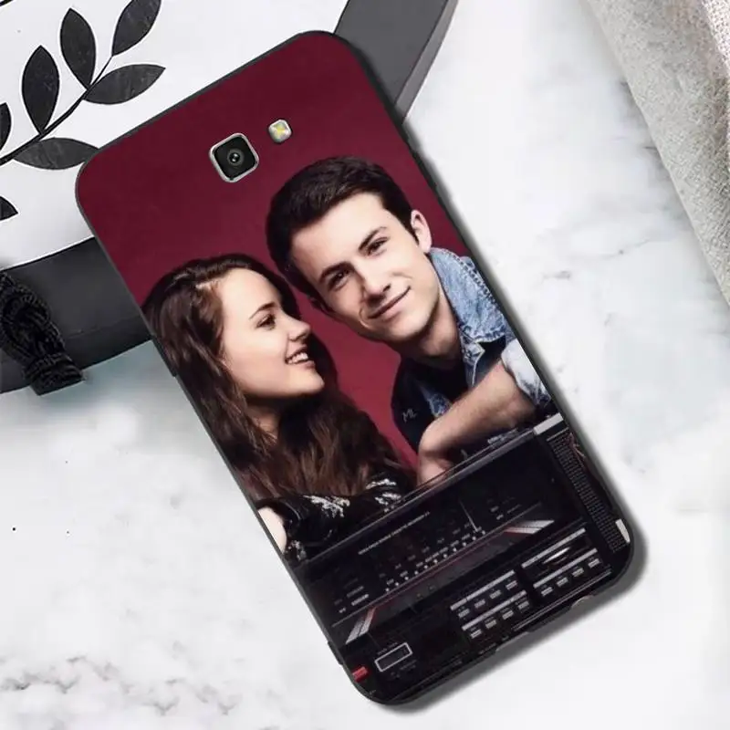 TOPLBPCS 13 причины по которым netflix чехол для телефона Samsung J4 плюс J2prime J5 J6 2016 J7 8 ядро 2017 |