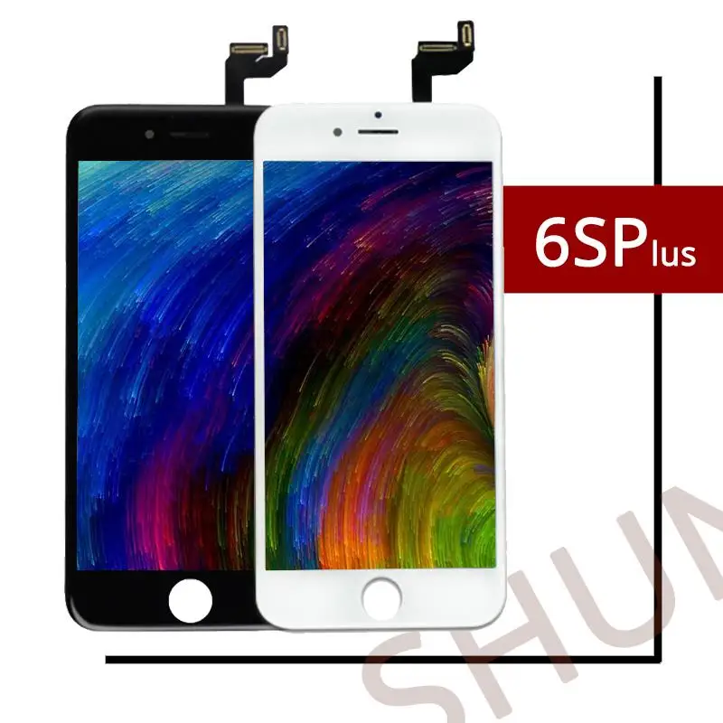 10 шт. 100% дюймовый экран без битых пикселей для IPhone 6s plus ЖК-дисплей с 3D сенсорным