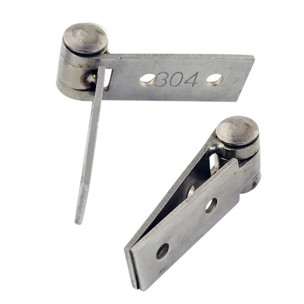 

6Pcs Stainless Steel Nothing Frame Hinge Fold Balcony Casement Doors Hinge Wardrobe Hinges Window Accessories For Doors