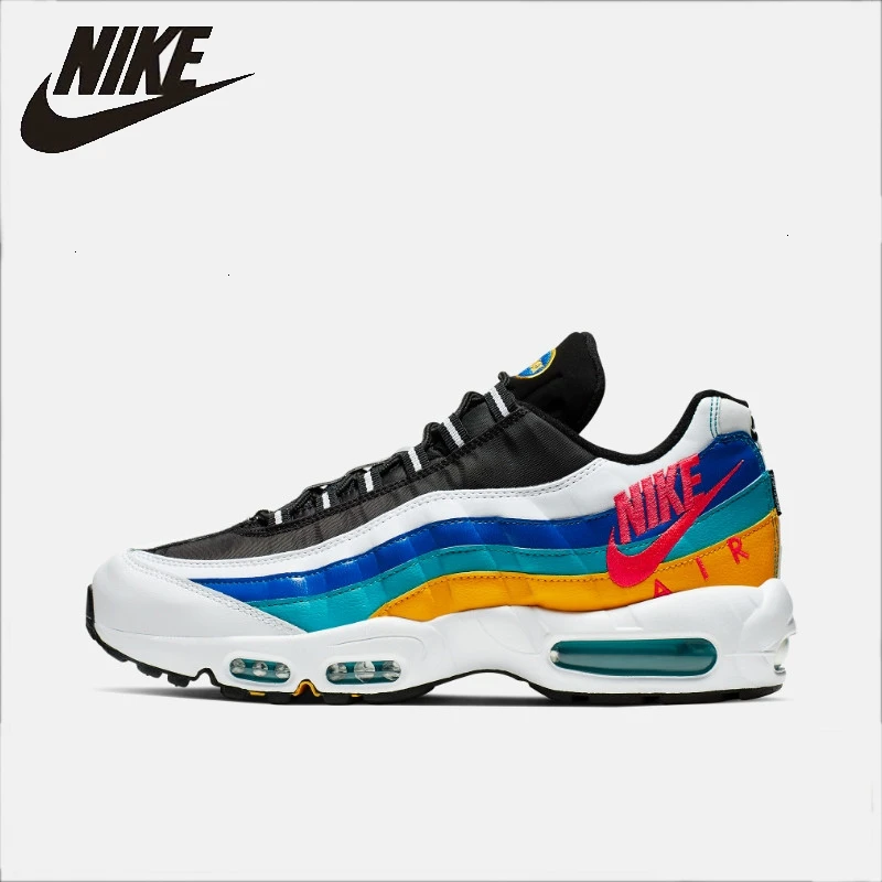 Nike Air Max 95 SE оригинальные мужские кроссовки Новое поступление Air Cushion удобные уличные спортивные кроссовки# AJ2018