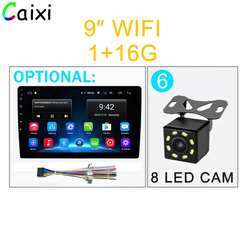 Cx-916-CAM 9/10 дюймов 32G R0M 2 din автомобиль Android 8,1 Радио мультимедийный плеер для Nissan Toyota i Kia Volkswagen Suzuk Hyunda Renault Honda - Цвет: Cx-916-CAM