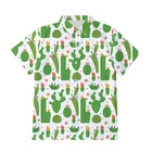 Рубашка IFPD на пуговицах с 3D принтом растений и кактусов, Лидер продаж, летние рубашки для мужчин и женщин, топы с коротким рукавом, одежда в стиле хип-хоп, оптовая продажа