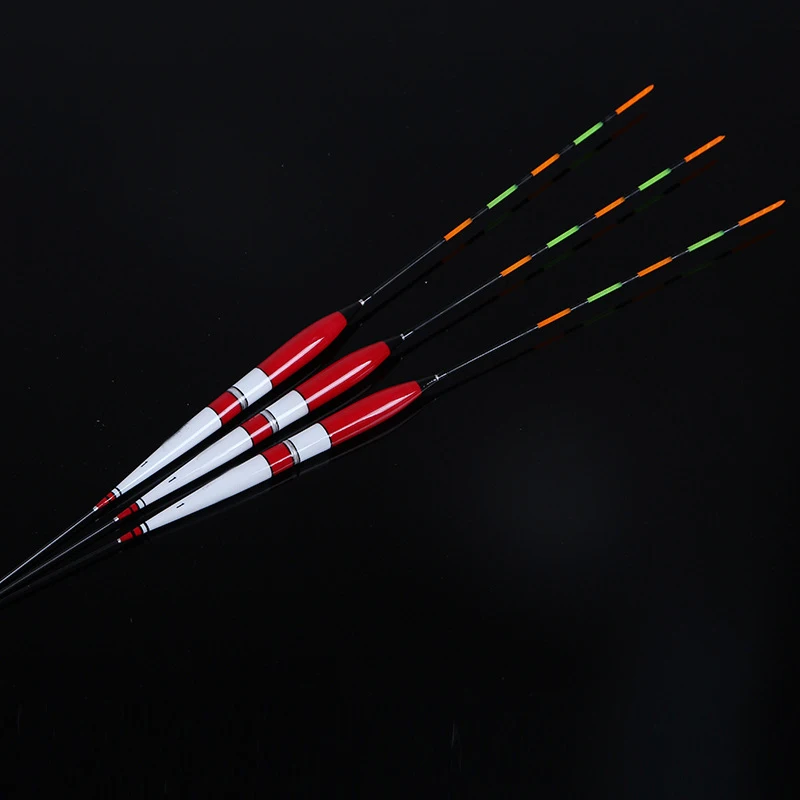 1 шт. рыболовный поплавок светодиодный электронный с батареей Деревянный