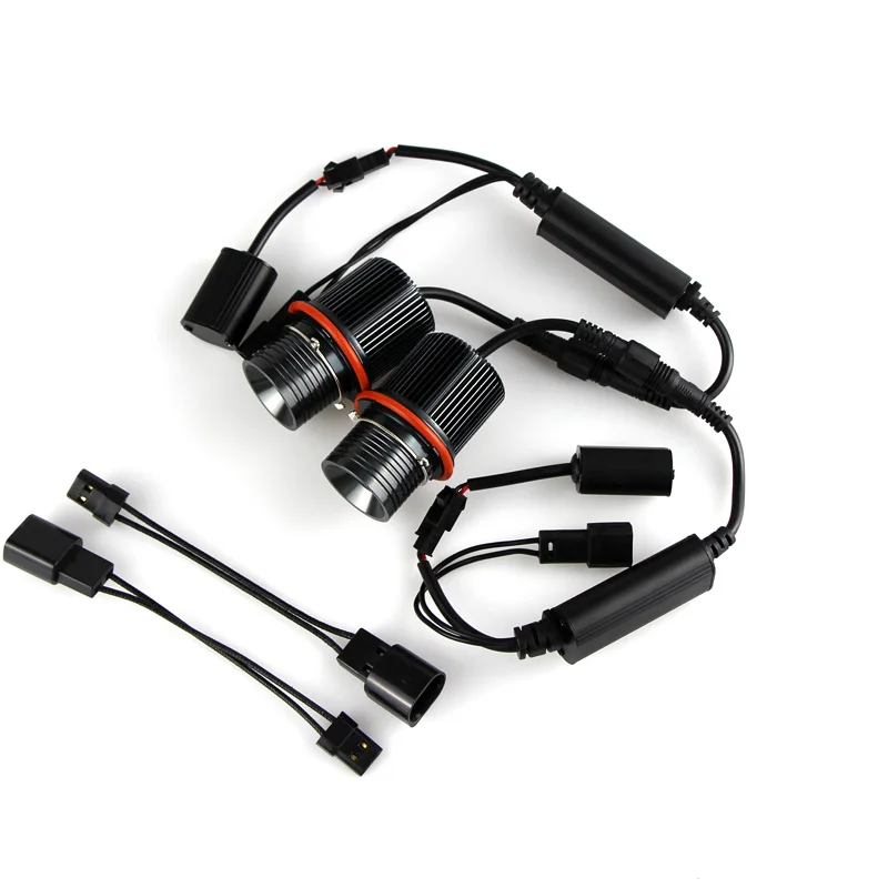 2 шт. 160 Вт для BMW E39 E53 E60 E61 E63 E64 E65 E66 E87 525i 530i xi 545i M5 ошибок светодиодный Ангельские