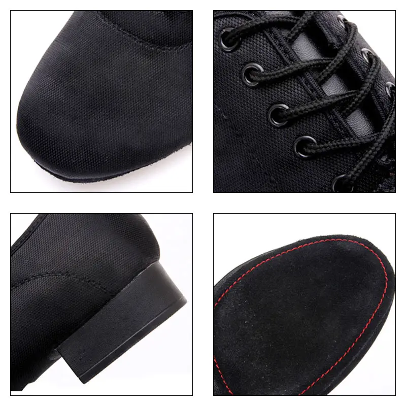 Мужские туфли для танцев сальса мягкая подошва обувь латинских на низком каблуке