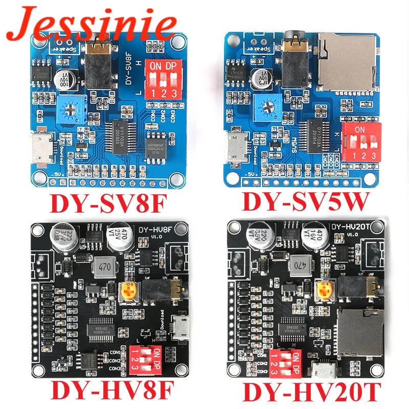 Модуль воспроизведения голоса MP3 музыкальный плеер UART I/O ТРИГГЕРНАЯ Плата