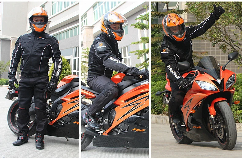 Motorcycle Cycling wear Jacket Anti fall Windproof Jacket Riding Racing Clothing Protective Gear for Yamaha kawasaki Suzuki KTM