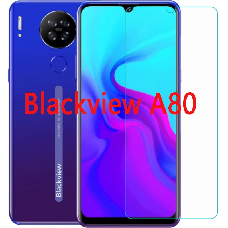 For Blackview A80 6.21&quot Glass Screen Protective Tempered ON Pro 6.49&quot Protector Cover Film | Мобильные телефоны и