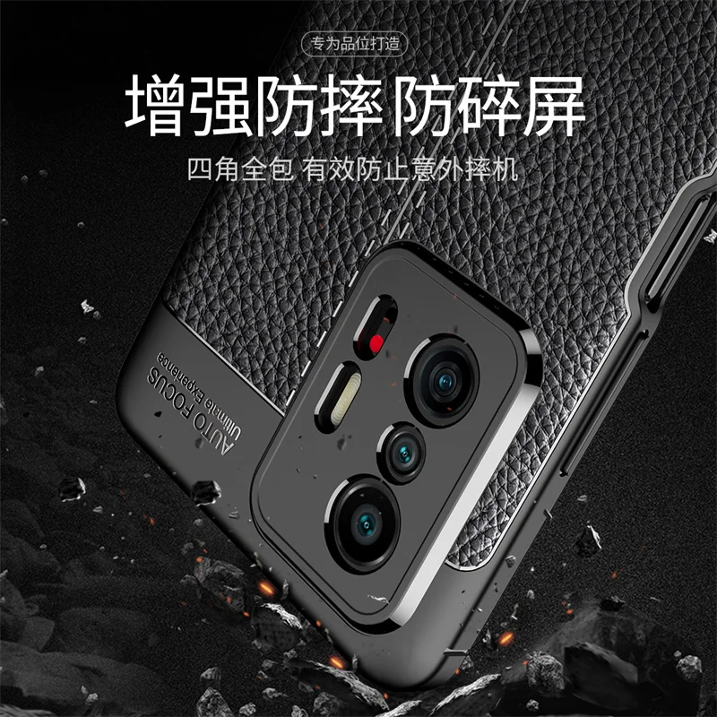 For Xiaomi 11T Pro Case For Xiaomi 11T 12T Pro Mi 11 12 Lite 12X Cover Funda Shell TPU Soft Leather Phone Bumper For Xiaomi 11T