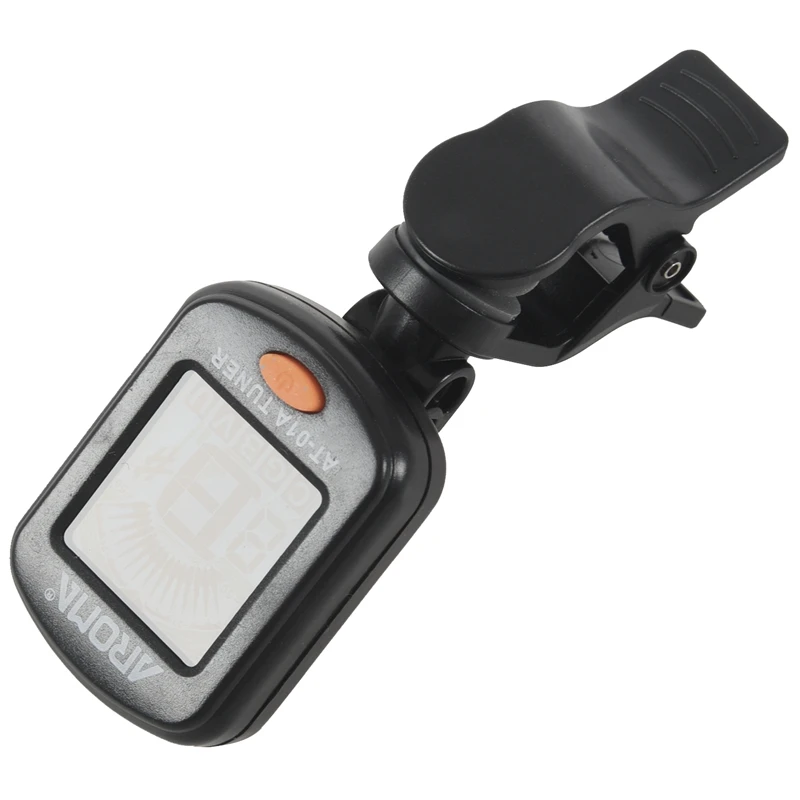 Клип-на электрический цифровой гитарный тюнер для хроматической скрипки укулеле